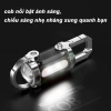 Đèn pin móc khóa mini siêu sáng 7 chế độ, sạc Type‑C, tuổi thọ pin lâu dài chỉ 47.408₫ 4