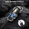 Đèn pin móc khóa mini siêu sáng 7 chế độ, sạc Type‑C, tuổi thọ pin lâu dài chỉ 47.408₫ 5