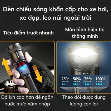 Đèn Pin Nami Cầm Tay Siêu Sáng Chiếu Xa Dung Lượng Lớn Giá Ưu Đãi 79.000 VND 3