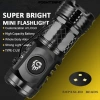 Đèn pin ngón tay cái FIGHTINPC ABS 5 bánh, siêu mạnh chiếu sáng phía trước, 66.110₫