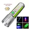 Đèn Pin Sạc Đa Năng 520A Zoom Gần Xa, Đế Nam Châm, 8 Chế Độ Sáng, Kháng Nước – Giá 93.000₫ 3