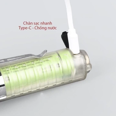 Đèn Pin Sạc Đa Năng 520A Zoom Gần Xa, Đế Nam Châm, 8 Chế Độ Sáng, Kháng Nước – Giá 93.000₫