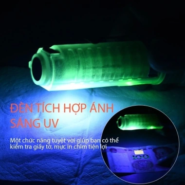 Đèn Pin Sạc Đa Năng 520A Zoom Gần Xa, Đế Nam Châm, 8 Chế Độ Sáng, Kháng Nước – Giá 93.000₫