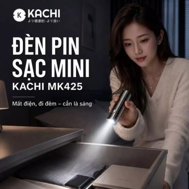 Đèn Pin Sạc Đa Năng Kachi MK425 - Ánh Sáng Siêu Mạnh, Pin Lâu, Giá Ưu Đãi 119k 2