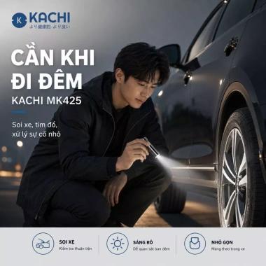 Đèn Pin Sạc Đa Năng Kachi MK425 - Ánh Sáng Siêu Mạnh, Pin Lâu, Giá Ưu Đãi 119k 3