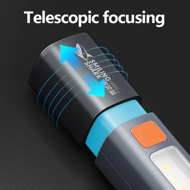 Đèn Pin Sạc Mini Chống Nước USB TypeC 3 Chế Độ Móc Tiện Dụng - Giá 75.000