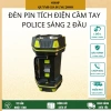 Đèn Pin Sạc Siêu Sáng HC-262 LED 8 Chế Độ, Tích Hợp Sạc Điện Thoại, Thích Hợp Cắm Trại Dã Ngoại - Giá 270k