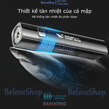 Đèn pin siêu sáng cầm tay sạc USB chính hãng - Độ sáng cực mạnh, pin lâu, chỉ 72.968₫