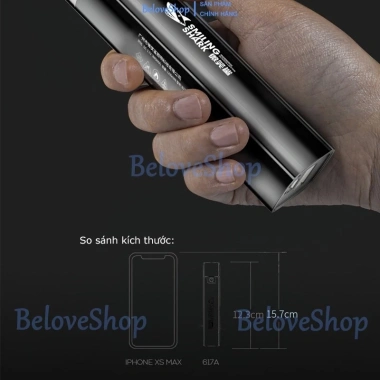 Đèn pin siêu sáng cầm tay sạc USB chính hãng - Độ sáng cực mạnh, pin lâu, chỉ 72.968₫