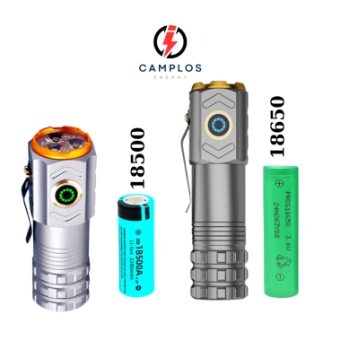 Đèn pin siêu sáng chiếu xa 3 bóng công suất lớn pin 18.500 2.200mAh - Giá chỉ 179.000 VND