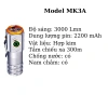 Đèn pin siêu sáng chiếu xa 3 bóng công suất lớn pin 18.500 2.200mAh - Giá chỉ 179.000 VND 6