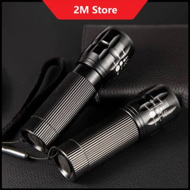 Đèn Pin Siêu Sáng Oso X2.000, Vỏ Kim Chống Nước, 3 Chế Độ, Chiếu Xa, Giá 42.000₫ Đèn Pin Siêu Sáng Oso X2.000, Vỏ Kim Chống Nước, 3 Chế Độ, Chiếu Xa, Giá 42.000₫