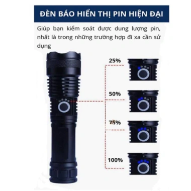 Đèn Pin Siêu Sáng Power Style Chính Hãng - Cầm Tay 4 Chế Độ, Giá Ưu Đãi 165k 5 Đèn Pin Siêu Sáng Power Style Chính Hãng - Cầm Tay 4 Chế Độ, Giá Ưu Đãi 165k 5