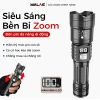 Đèn pin siêu sáng Zoom cầm tay, kính thiên văn, màn hình kỹ thuật số, Type‑C sạc nhanh, mẽ cho cắm trại và câu cá, giảm 23%