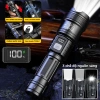 Đèn pin siêu sáng Zoom cầm tay, kính thiên văn, màn hình kỹ thuật số, Type‑C sạc nhanh, mẽ cho cắm trại và câu cá, giảm 23% 4