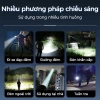 Đèn pin siêu sáng Zoom cầm tay, kính thiên văn, màn hình kỹ thuật số, Type‑C sạc nhanh, mẽ cho cắm trại và câu cá, giảm 23% 9