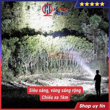 Đèn Pin Suntek 2.655N LED Siêu Sáng 4.000mAh - Chống Nước, Chịu Va, Phòng Cháy, 349.000₫ 3 Đèn Pin Suntek 2.655N LED Siêu Sáng 4.000mAh - Chống Nước, Chịu Va, Phòng Cháy, 349.000₫ 3