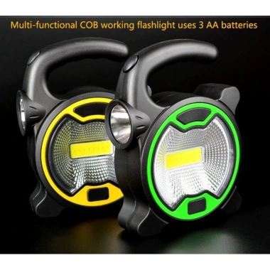 Đèn Pin Tay Cầm Đa Năng Nhỏ Gọn - Cam, Bão, Sáng Mạnh, Giá Ưu Đãi 56.800₫ 2