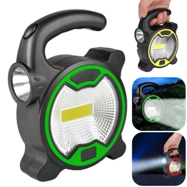 Đèn Pin Tay Cầm Đa Năng Nhỏ Gọn - Cam, Bão, Sáng Mạnh, Giá Ưu Đãi 56.800₫ 10