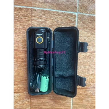 Đèn pin X-BALOG 350X/850 BL301 mini siêu sáng, nhôm chống nước, rút gọn cầm tay, 125k 2