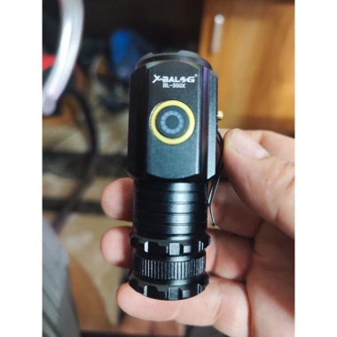 Đèn pin X-BALOG 350X/850 BL301 mini siêu sáng, nhôm chống nước, rút gọn cầm tay, 125k 10