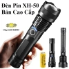 Đèn pin XHP50 siêu sáng cao cấp, cầm tay phóng to thu nhỏ, sạc lại chỉ 169k