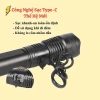 Đèn pin XHP50 siêu sáng cao cấp, cầm tay phóng to thu nhỏ, sạc lại chỉ 169k 3
