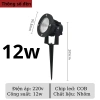 Đèn rọi cây 5W 220V vỏ thép kháng nước - Chiếu sáng cây cảnh sân vườn tiểu cảnh ngoài trời, giảm giá 22% 7
