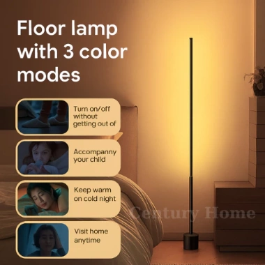 Đèn sàn góc tường tối giản - Decor phòng ngủ sang trọng, cắm USB tiện lợi, giá 178.000 VND 5 Đèn sàn góc tường tối giản - Decor phòng ngủ sang trọng, cắm USB tiện lợi, giá 178.000 VND 5