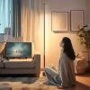 Đèn sàn góc tường tối giản - Decor phòng ngủ sang trọng, cắm USB tiện lợi, giá 178.000 VND 7