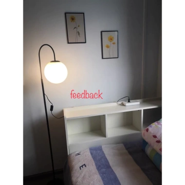Đèn sàn hình cầu hiện đại, trang trí phòng ngủ phòng khách, giảm giá 312.000 VND 5