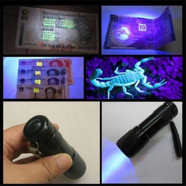 Đèn soi tiền giả UV 9 bóng, kiểm tra giấy tờ, cà vẹt, bằng lái, vé số, sấy keo, tặng 3 pin – giá chỉ 37.999đ 2 Đèn soi tiền giả UV 9 bóng, kiểm tra giấy tờ, cà vẹt, bằng lái, vé số, sấy keo, tặng 3 pin – giá chỉ 37.999đ 2
