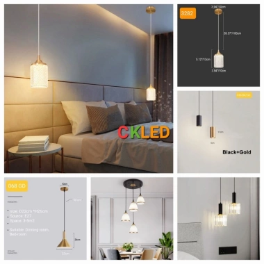 Đèn thả decor HL3.282 - Đèn tab đầu giường, trang trí nội thất siêu xinh, giảm 20%