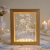 Đèn Tranh Khắc Laser Ảnh Thật Sắc Nét Quà Tặng Valentine, Sinh Nhật Hot Trend 149k 4