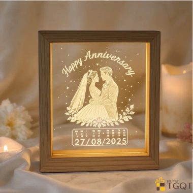 Đèn Tranh Khắc Laser Ảnh Thật Sắc Nét Quà Tặng Valentine, Sinh Nhật Hot Trend 149k 7