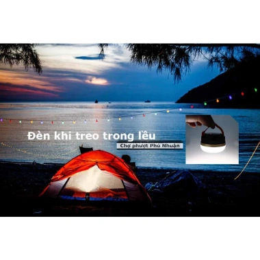 Đèn treo lều mini cắm trại du lịch pin AAA - Siêu sáng, nhẹ gọn, giảm giá 65.000 VND