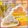 Đèn Tulip Gương Handmade Hình Đám Mây - Trang Trí Phòng Ngủ, Bàn Làm Việc, Phòng Khách, Giá 128k