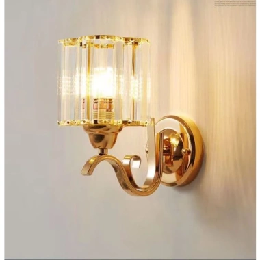 Đèn tường BIGO họa tiết pha lê, gắn tường phòng khách và ngủ, giảm giá 179.000đ