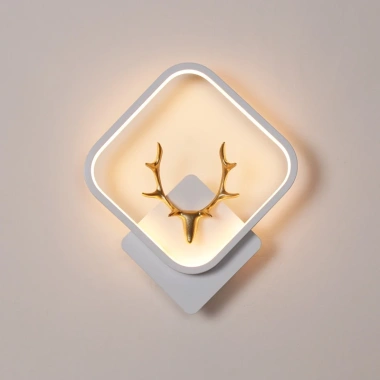 Đèn tường hiện đại hình hươu 3 chế độ LED siêu sáng phòng khách ngủ cầu thang BH 24 tháng