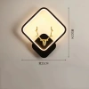 Đèn tường hiện đại hình hươu 3 chế độ LED siêu sáng phòng khách ngủ cầu thang BH 24 tháng 6