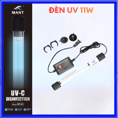 Đèn UV Diệt Rêu Tảo MANT 3-13W Hẹn Giờ, Diệt Khuẩn Bể Cá Cảnh - Giá 104.000 VND 4