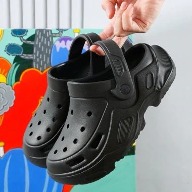 Dép bánh mì nam độn đế 4cm, đi mưa không lo trơn trượt, siêu êm, siêu bền, unisex – chỉ 78.000₫ 9 Dép bánh mì nam độn đế 4cm, đi mưa không lo trơn trượt, siêu êm, siêu bền, unisex – chỉ 78.000₫ 9