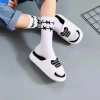 Dép bánh mì quai ngang Nam Nữ, đế độn 3cm hình gấu EVA siêu nhẹ siêu bền – 59k 6