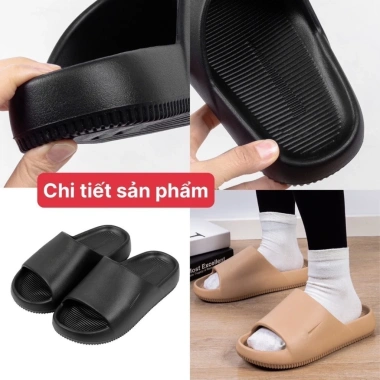 Dép bánh mì quai ngang nữ 3cm nâng đế - Đi mưa, du lịch, cặp đôi, tắm biển, 38k 6 Dép bánh mì quai ngang nữ 3cm nâng đế - Đi mưa, du lịch, cặp đôi, tắm biển, 38k 6