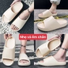 Dép bánh mì quai ngang nữ 3cm nâng đế - Đi mưa, du lịch, cặp đôi, tắm biển, 38k 8