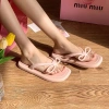 Dép bánh mỳ xỏ ngón phối nơ siêu xinh đi biển - chống trơn, giảm giá 65.700₫ 5