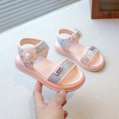 Dép Bé Gái Thời Trang Hàn Quốc Sandal Đính SeQuin Lấp Lánh - Size 26-36, Giá 159k (Giá Gốc 193.980) 3 Dép Bé Gái Thời Trang Hàn Quốc Sandal Đính SeQuin Lấp Lánh - Size 26-36, Giá 159k (Giá Gốc 193.980) 3
