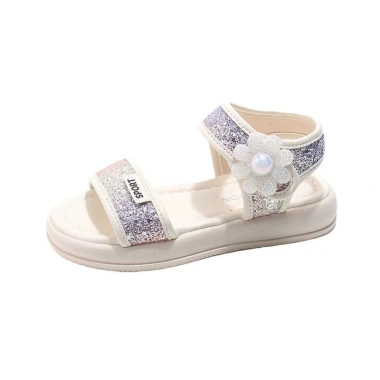 Dép Bé Gái Thời Trang Hàn Quốc Sandal Đính SeQuin Lấp Lánh - Size 26-36, Giá 159k (Giá Gốc 193.980)