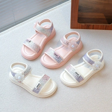Dép Bé Gái Thời Trang Hàn Quốc Sandal Đính SeQuin Lấp Lánh - Size 26-36, Giá 159k (Giá Gốc 193.980) 8 Dép Bé Gái Thời Trang Hàn Quốc Sandal Đính SeQuin Lấp Lánh - Size 26-36, Giá 159k (Giá Gốc 193.980) 8