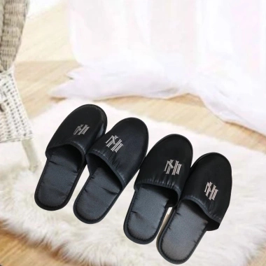 Dép bông cao cấp freesize giữ ấm kín mũi, đi trong nhà, văn phòng, khách sạn, giá 15.000 VND